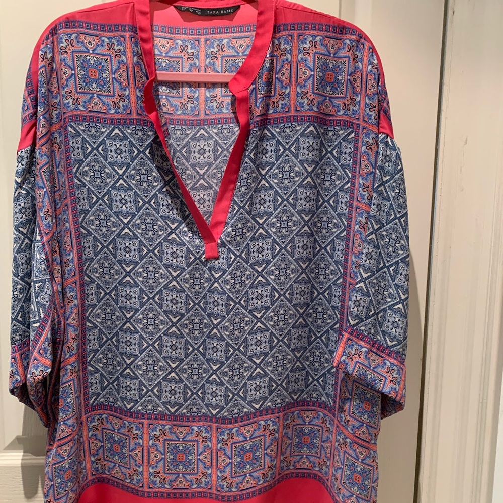 Zara boho blouse